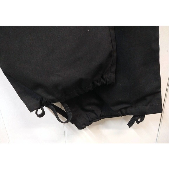 5.11 Tactical Pants WM 16 Black Cargo Drawstring Legs 6 Pockets Belt Loops - Picture 4 of 8